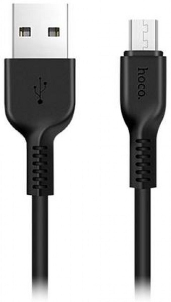 

Кабель Hoco X20 6957531068822 USB 2.0, AM/microBM, черный, 1м, X20