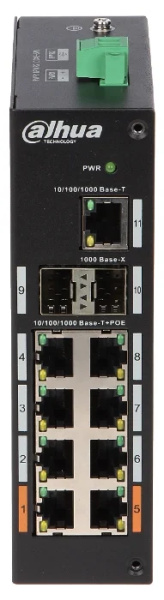 фото Коммутатор PoE Dahua DH-PFS3211-8GT-120 в Уфе