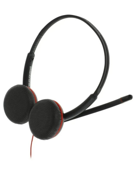 фото Проводная стереогарнитура Plantronics Blackwire 3225, Проводной, Накладные, Черный, [8X229A6] в Ростове-на-Дону