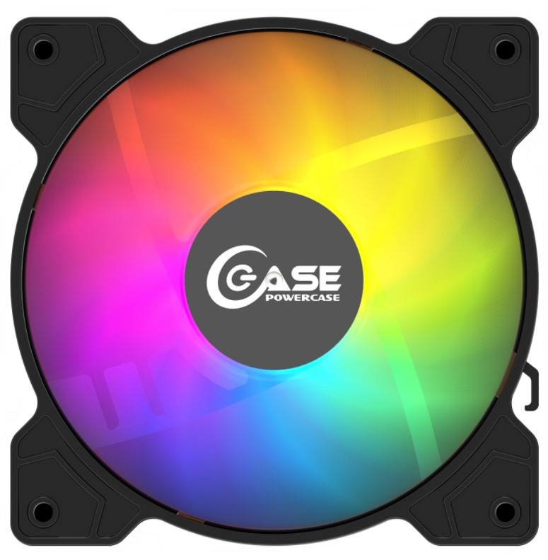 

Вентилятор Powercase M2_6P ARGB, 120x120x25мм, 1200 об/мин, 58 CFM, 29.58 dBA, 6pin, bulk, M2_6P