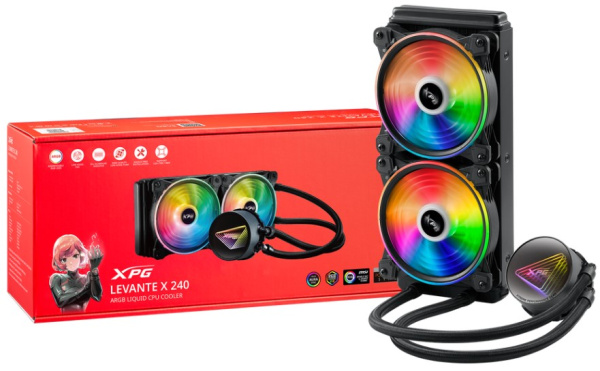 фото Система охлаждения жидкостная ADATA XPG XPG Levante X 240 black в Перми