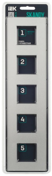 фото Рамка пятерная  IEK SK-M52-M-K23 в Ростове-на-Дону