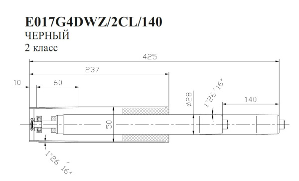 фото Газлифт  Бюрократ E017G4DWZ/2CL/140 в Волгограде