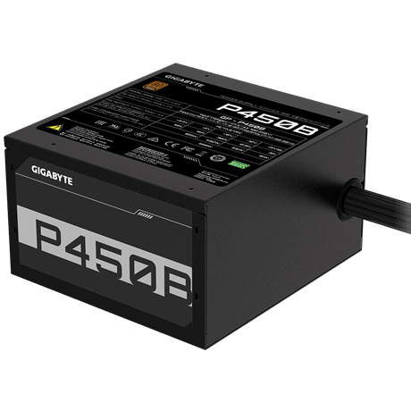 

Блок питания ATX GIGABYTE GP-P450B 450W, Active PFC, 120mm fan, 8‎0 PLUS Bronze, GP-P450B
