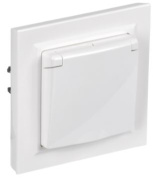 фото Розетка с заземлением IEK BR-R16-16-44-K01-F-PRO