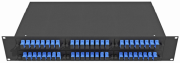 фото Кросс оптический стоечный TopLAN КРСв-Top-2U-48DSC/U-OS2-BK