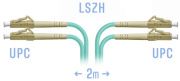 фото Кабель патч-корд SNR SNR-PC-LC/UPC-MM-DPX-2m