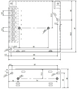 фото Преобразователь Mean Well RD-50A