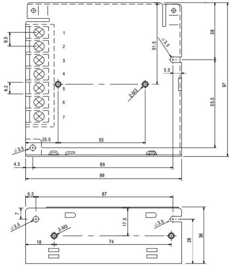 фото Преобразователь AC-DC сетевой Mean Well RD-50A в Уфе