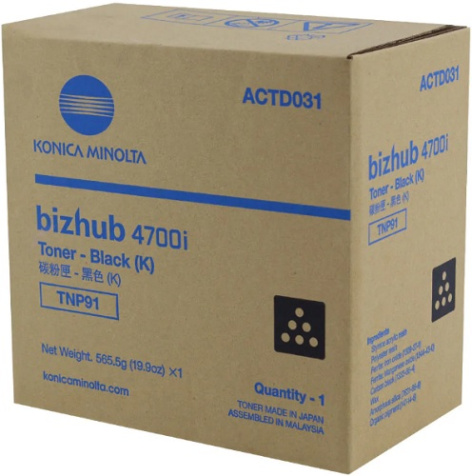 Изображение товара Оригинальный тонер-картридж Konica Minolta TNP91 для bizhub 4700i