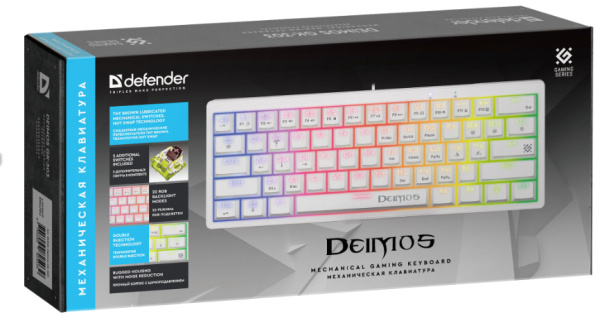 фото Клавиатура проводная Defender Deimos GK-303 RU в Уфе