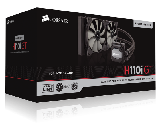 фото Система охлаждения жидкостная Corsair H110i GT в Омске