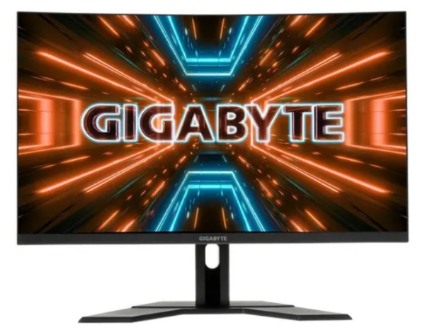 Изображение товара Геймерский 31.5-дюймовый изогнутый монитор GIGABYTE M32QC-EK с высоким разрешением