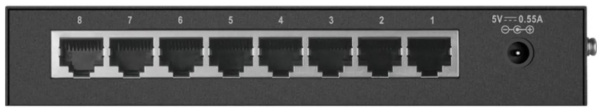 фото Коммутатор неуправляемый D-link DES-1008D/L2B