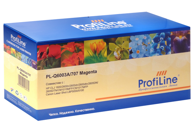 

Картридж ProfiLine PL-Q6003A/707 для принтеров HP CLJ 1600/2600n/2600dn/2600dtn/2605DN/2605DTN/CM1015MFP/CM1017MFP Canon Laser Shot LBP5000/5100 Mage, PL-Q6003A/707