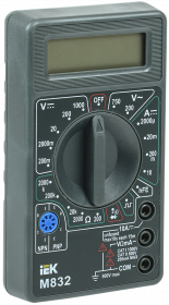 

Мультиметр IEK TMD-2S-832 цифровой Universal M832, TMD-2S-832