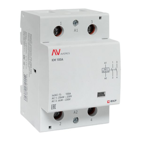 фото Контактор модульный EKF km-av-3-100-20-230V в Ростове-на-Дону