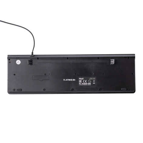 фото Мембранная клавиатура Filum FL-KB20-BK, USB, Черный [FL-KB20-BK] в Воронеже