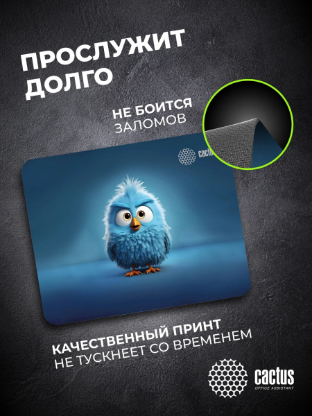 фото Коврик для мыши Cactus Bird в Волгограде