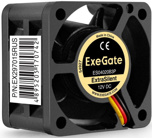 фото Вентилятор для корпуса Exegate ExtraSilent ES04020B3P в Челябинске