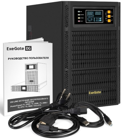 фото Источник бесперебойного питания  Exegate PowerExpert TL-2000.72V.LCD.AVR.4SH.USB.RS232.SNMP в Уфе