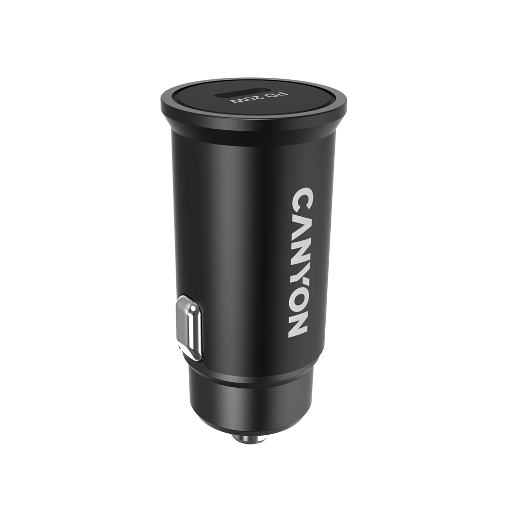 

Зарядное устройство автомобильное Canyon C-20 CNS-CCA20B 20W, USB type-C, with CE RoHs, black, C-20