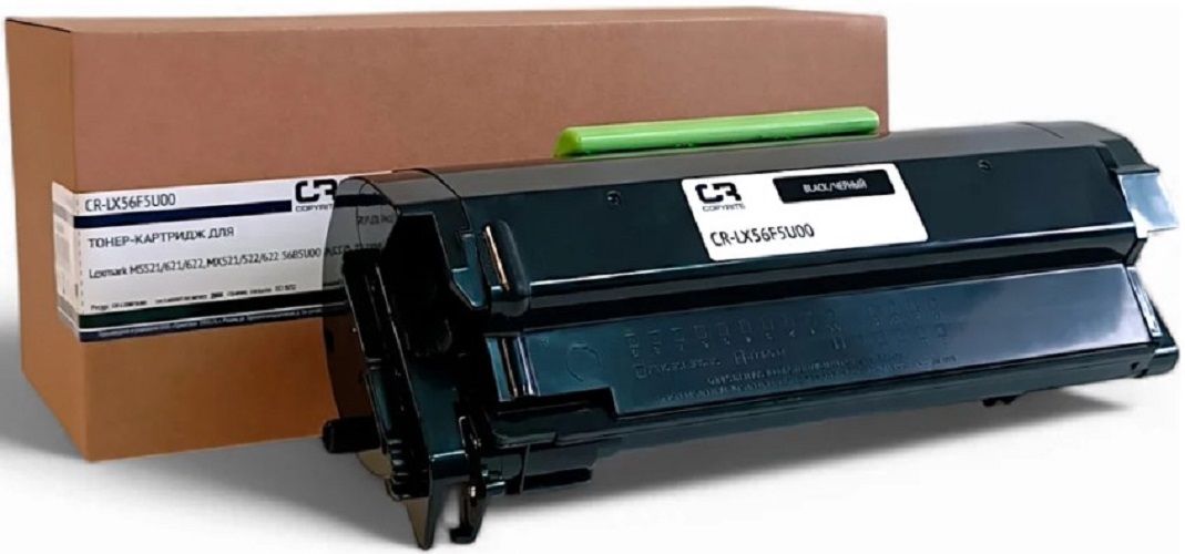 

Картридж лазерный CopyRite 56B5U00 CR-LX56F5U00 черный (25000стр.) для Lexmark MS421/521/621/622/MX421/521/522/622, 56B5U00