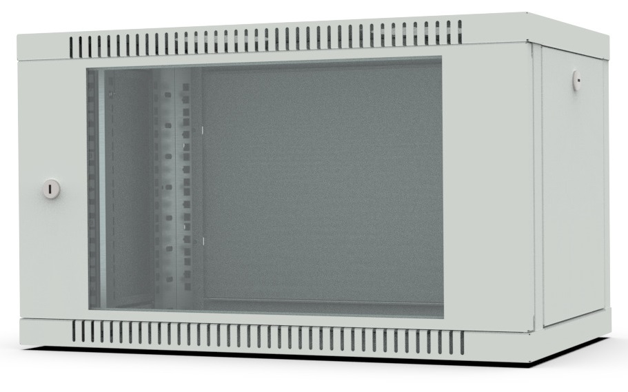 

Шкаф настенный 19", 6U Filum FL-WB-0666GM-GY Wall Box (ШxГxВ) 600x600x356 мм, дверь стеклянная, цвет серый RAL7035, FL-WB-0666GM-GY