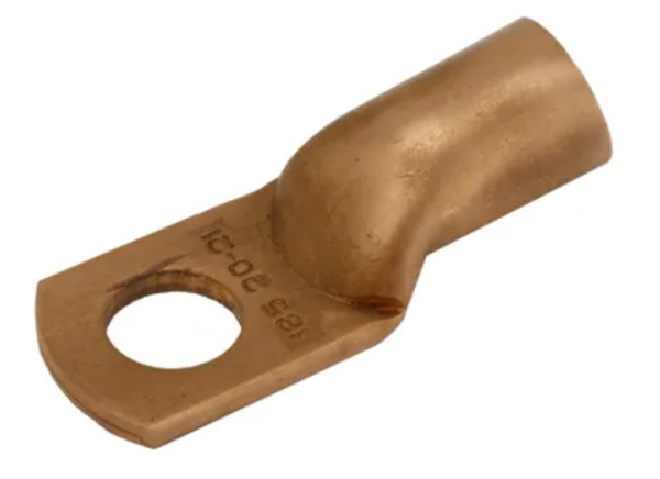 Изображение товара Наконечник EKF dt-25-8-7 для медных проводов 25 мм², кольцевой фланец