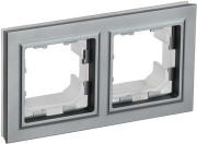фото Рамка двойная  IEK BR-M22-44-K46