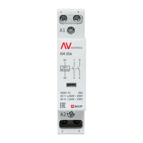 фото Контактор модульный EKF km-av-1-20-20-230V в Уфе