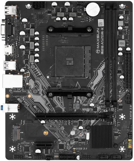 фото Материнская плата mATX MAXSUN Challenger A520M-K