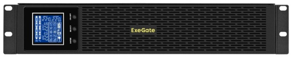 фото Источник бесперебойного питания  Exegate SinePower UHB-3000.LCD.AVR.8C13.RJ.USB.BC.2U в Санкт-Петербургe
