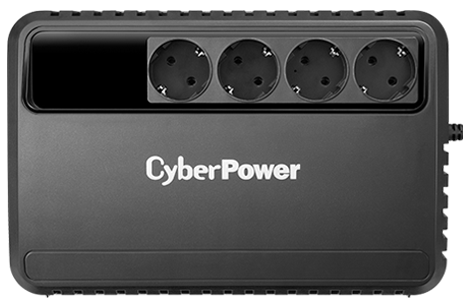 

Источник бесперебойного питания CyberPower BU850E line-interactive, 850VA/425W, 4*EURO, BU850E