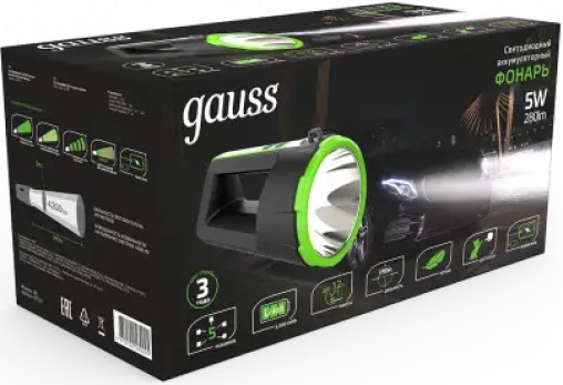 фото Фонарь  Gauss GF701