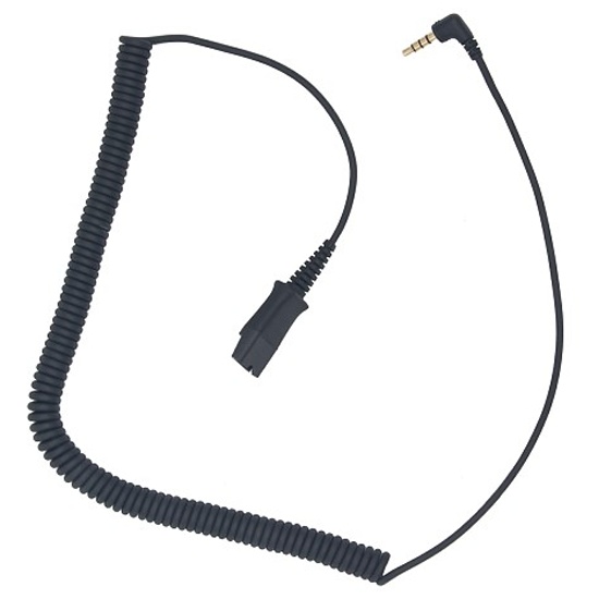 

Переходник VT QD(P) - 3.5 mm (01) QD - Jack (3,5 мм) для подключения гарнитур к телефонам с разъемом 3,5 мм и мобильным устройствам (тип Plantronics), QD(P) - 3.5 mm (01)
