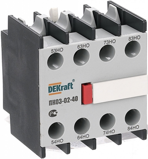 Изображение товара Контактная приставка DEKraft 24103DEK для электрических установок