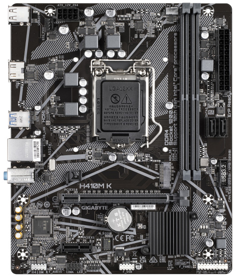фото Материнская плата mATX GIGABYTE H410M K 2.0 (УЦЕНЕННЫЙ) в Екатеринбурге