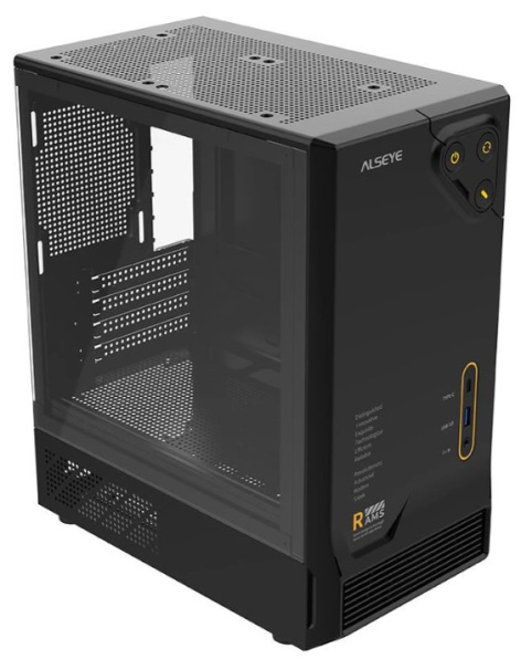 фото Корпус mATX ALSEYE RAMS 1.0(Black)-Type C в Волгограде
