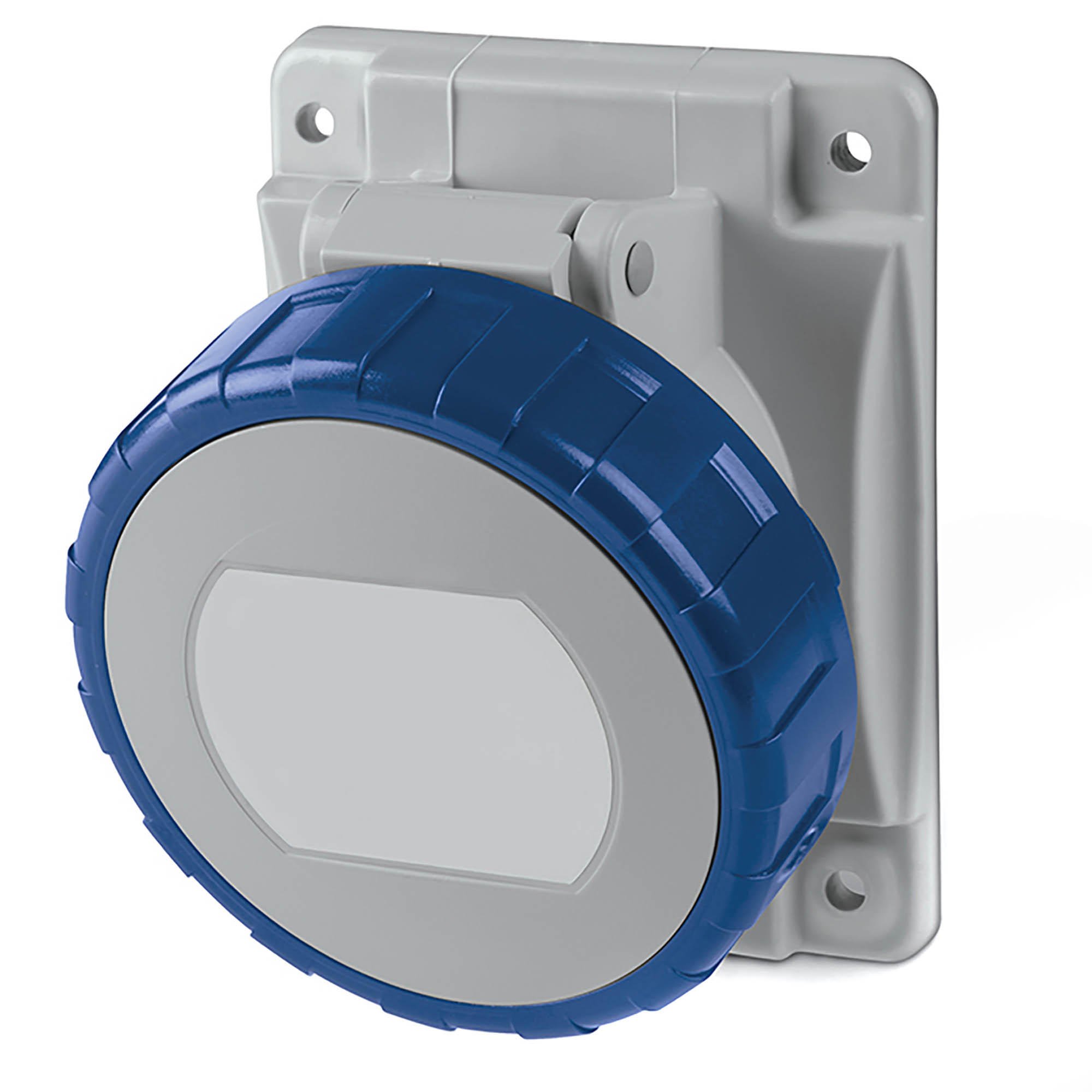 

Розетка панельная с наклоном DKC DIS4181663 IP67 16А 2P+E 230В, "Quadro", DIS4181663