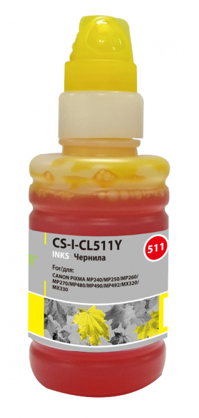 фото Чернила для заправки Cactus CS-I-CL511Y в Красноярске