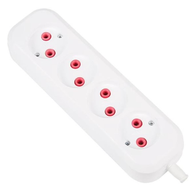 

Колодка PROconnect 11-8714 4 гнезда б/з PROconnect «Эконом», 11-8714