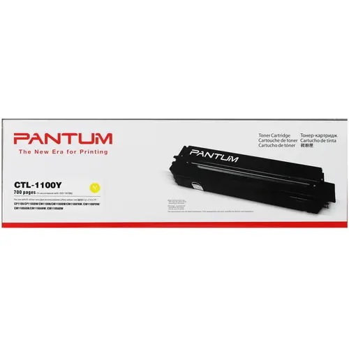 

Картридж Sakura CTL-1100Y для Pantum CP1100/CP1100DW/CM1100DN/CM1100DW/CM1100ADN/CM1100ADW, желтый, CTL-1100Y