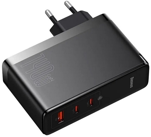 

Зарядное устройство сетевое Baseus CCGAN140CE CCGP100201 GaN5 Pro Fast Charger 2C+U 140W, White, с кабелем Type-C - Type-C 240W 1m Black, CCGAN140CE