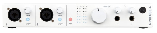 фото Аудиоинтерфейс  Arturia MiniFuse 4 White в Уфе