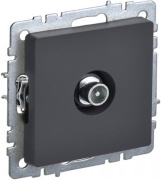 фото Розетка телевизионная проходная IEK BR-A10-P-K53