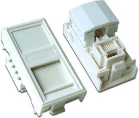 

Вставка TWT TWT-SIP-RJ45/A-WH RJ-45 UTP Cat.5E, 22.5x45 мм со шторкой и маркировкой, белая, TWT-SIP-RJ45/A-WH