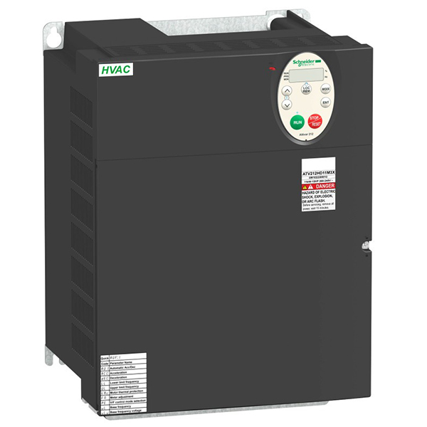 

Преобразователь Schneider Electric ATV212HD18N4 частотный 18кВт 480В IP21, ATV212HD18N4