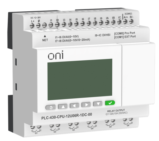 фото Модуль  ONI PLC-430-CPU-12U06R-1DC-00 в Санкт-Петербургe