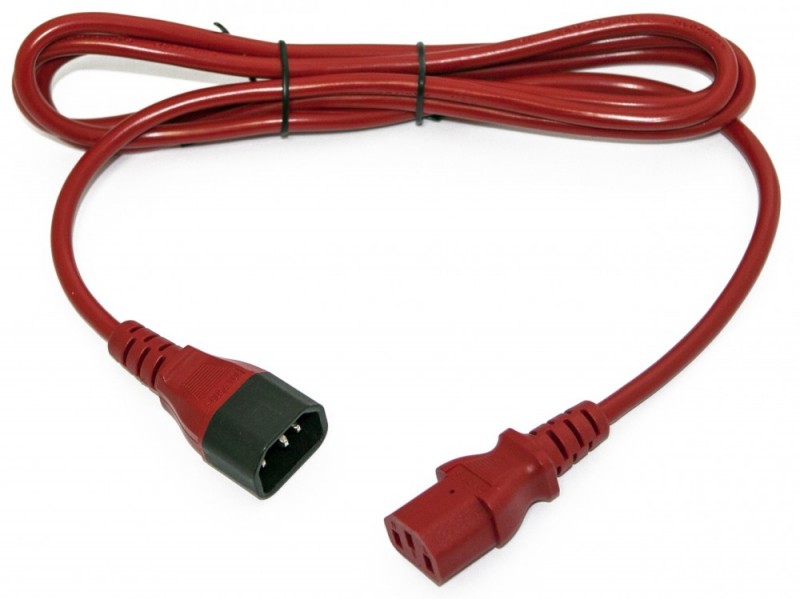 

Кабель питания Lanmaster LAN-PP13/14-1.5-RD C13-C14, 3х0.75, 220В, 10А, красный, 1.5 метра, LAN-PP13/14-1.5-RD